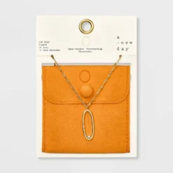 Gold Dipped Scattered Cubic Zirconia Initial Pendant Necklace - A New Day™ Gold 39 Gold Dipped Scattered Cubic Zirconia Initial Pendant Necklace - A New Day™ Gold -A New Day™ GUEST 4d497b48 830a 4534 8352 ad3547f5f1f2