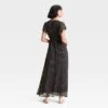 Women's Dolman Short Sleeve Maxi A-Line Dress - A New Day™
