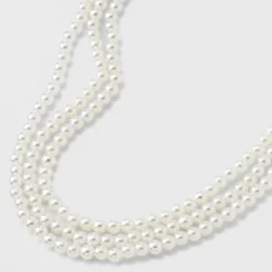 Pearl Multi-Strand Necklace Set 3pc - A New Day™ White 9 Pearl Multi-Strand Necklace Set 3pc - A New Day™ White -A New Day™ GUEST 504717d0 232f 44d2 9a48 c5a86aef74c3