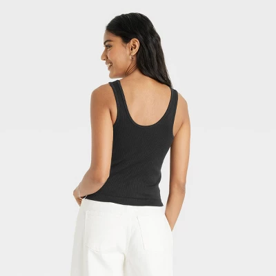 Women's Seamless Slim Fit Tank Top - A New Day™ 3 Women's Seamless Slim Fit Tank Top - A New Day™