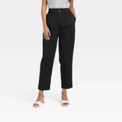 Women's Pleat Front Tapered Chino Pants - A New Day™ -A New Day™ GUEST 5438d077 550c 4fc9 bb85 eac1f4cee1a0