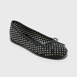 Women's Minnie Ballet Flats - A New Day™ Black -A New Day™ GUEST 5b3323eb 516a 4f46 be1a 4deb3754a0dd