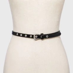 Women's Harness Belt With Metal Grommet - A New Day™ Cognac