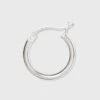 Women's Sterling Silver Tube And Square Cut Hoop Earring Set 2pc - A New Day™ Silver 2 Women's Sterling Silver Tube And Square Cut Hoop Earring Set 2pc - A New Day™ Silver -A New Day™ GUEST 604b8857 bd19 4253 b93a f147ec54f98b