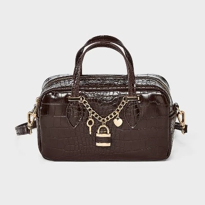 Small Satchel Crossbody Bag - A New Day™ Brown 7 Small Satchel Crossbody Bag - A New Day™ Brown - Image 5