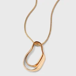 Organic Pendant Necklace - A New Day™ Gold 9 Organic Pendant Necklace - A New Day™ Gold -A New Day™ GUEST 61ab5198 d0ab 4f4d a874 d965cc748e92