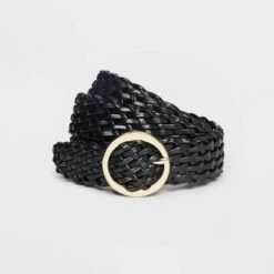 Women's Oval Center Bar Buckle Belt - A New Day™ Black 7 Women's Oval Center Bar Buckle Belt - A New Day™ Black -A New Day™ GUEST 62610bc9 bd88 4fb7 b17a ab3027b8572d