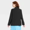 Women's Relaxed Fit Essential Blazer - A New Day™ Black -A New Day™ GUEST 62b30117 9224 40d4 9d2b 63b39c35fb7f