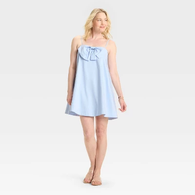 Women's Mini Bow Shift Dress - A New Day™ 4 Women's Mini Bow Shift Dress - A New Day™ - Image 2