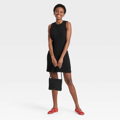 Women's Mini Sheath Dress - A New Day™ Black 4 Women's Mini Sheath Dress - A New Day™ Black - Image 2