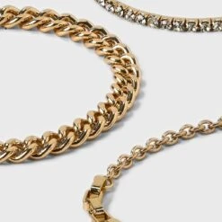 Cup Chain Bracelet Set 3pc - A New Day™ Gold 7 Cup Chain Bracelet Set 3pc - A New Day™ Gold -A New Day™ GUEST 6d5802d6 3c0d 403a 9cb1 2172ff2f0988