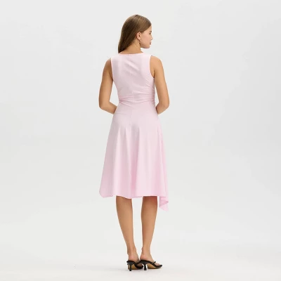 Women's Asymmetrical Midi High-Low Dress - A New Day™ 3 Women's Asymmetrical Midi High-Low Dress - A New Day™