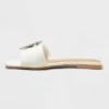 Women's Kelsey Bone Pearl Buckle Sandals - A New Day™ Cream 1 Women's Kelsey Bone Pearl Buckle Sandals - A New Day™ Cream -A New Day™ GUEST 7bd17827 bc67 4889 b96b 3a143b72ebbb