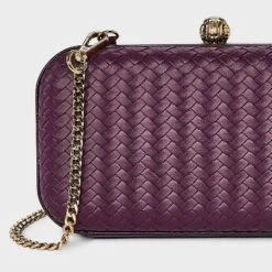 Woven Minaudiere Clutch Crossbody Bag - A New Day™ Dog Dark Red -A New Day™ GUEST 7d9568e3 9dd9 4d67 895d 2568917f1aef