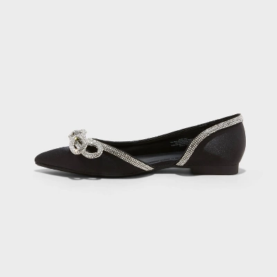 Women's Juliette Bow Ballet Flats - A New Day™ 3 Women's Juliette Bow Ballet Flats - A New Day™