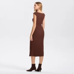 Women's Textured Knit Midi Bodycon Dress - A New Day™