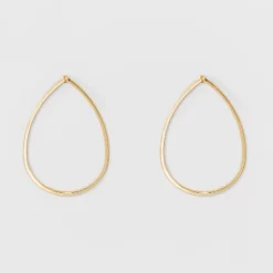 Metal Drop Earrings - A New Day™ Gold: Shiny Brass, Nickel-Free, 1.25" Length -A New Day™ GUEST 82d23865 343f 46d0 a11f 2a3a23dc144e