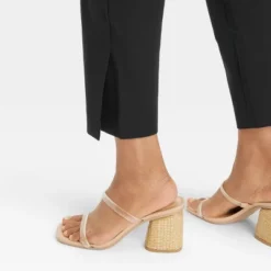 Women's Mid-Rise Slim Straight Fit Side Split Trousers - A New Day™ 6 Women's Mid-Rise Slim Straight Fit Side Split Trousers - A New Day™ -A New Day™ GUEST 84f81f7d 1d7c 43dc 8964 a8aa95f9f67f