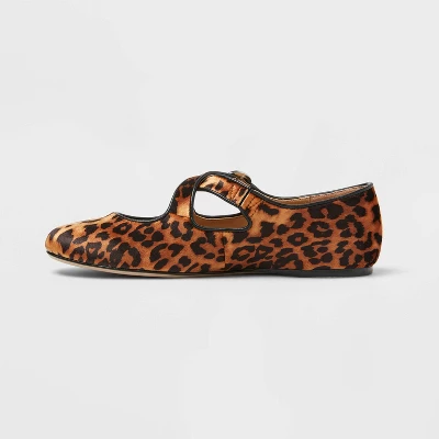 Women’s Tasmin Leopard Print Flats – A New Day™ Light Brown 3 Women’s Tasmin Leopard Print Flats – A New Day™ Light Brown