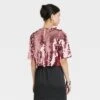 Women's Short Sleeve Paillettes - A New Day™ -A New Day™ GUEST 859e79ef 1bb7 4bff 8e95 df17e98d6d6b
