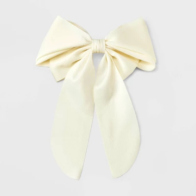 Satin Bow Hair Barrette - A New Day™ 3 Satin Bow Hair Barrette - A New Day™ - Image 2