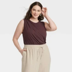 Women's Drape Front Bodysuit - A New Day™ 7 Women's Drape Front Bodysuit - A New Day™ -A New Day™ GUEST 87b8ae3a 76a0 417a 989e ea7b7eca0759