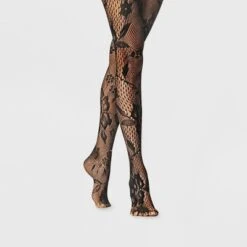 Women's Mixed Net Floral Tights - A New Day™ Black -A New Day™ GUEST 8a223d2e d2ac 4167 bc74 5ac91a70bc83