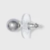 Sterling Silver Tri Color Pearl Stud Earring Set 3pc - A New Day™ Silver 1 Sterling Silver Tri Color Pearl Stud Earring Set 3pc - A New Day™ Silver -A New Day™ GUEST 8a842890 4025 4af3 8528 c0c327826945