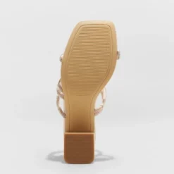 Women's Blakely Rhinestone Mule Heels - A New Day™ Light Beige 8 Women's Blakely Rhinestone Mule Heels - A New Day™ Light Beige -A New Day™ GUEST 8d4c9c82 b44b 45ac b665 63862883659a