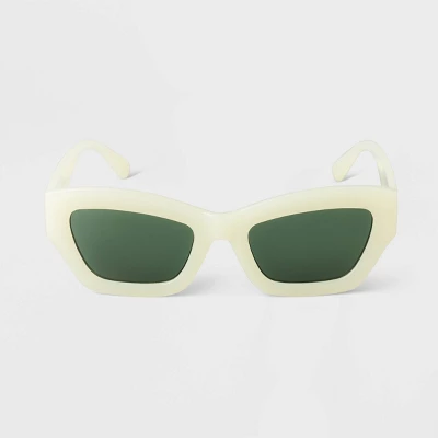 Women's Plastic Angular Cateye Sunglasses - A New Day™ 4 Women's Plastic Angular Cateye Sunglasses - A New Day™ - Image 2