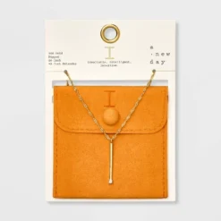 Gold Dipped Scattered Cubic Zirconia Initial Pendant Necklace - A New Day™ Gold 33 Gold Dipped Scattered Cubic Zirconia Initial Pendant Necklace - A New Day™ Gold -A New Day™ GUEST 92cec167 0a22 42c6 a8b2 4a1f833434e4