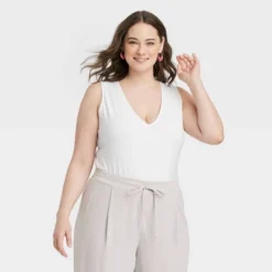 Women's V-Neck Bodysuit - A New Day™ -A New Day™ GUEST 93da18a7 1be3 4470 b930 a8cdfa249225