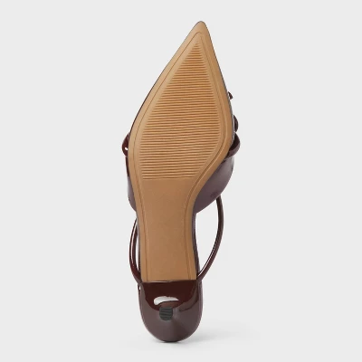 Women’s Odelia Heels With Memory Foam Insole – A New Day™ Burgundy 5 Women’s Odelia Heels With Memory Foam Insole – A New Day™ Burgundy - Image 3