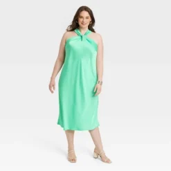 Women's Halter Slip Dress - A New Day™ -A New Day™ GUEST 976ee9b9 7cf1 4f56 b457 4a1c35a86bd1