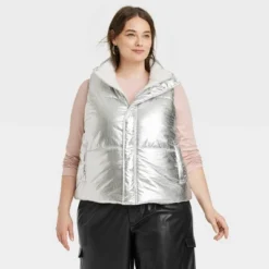 Women's Fur Lined Puffer Vest - A New Day™ -A New Day™ GUEST 9d46d81a 89bd 4a1c abbf ba888d60c974