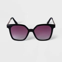 Women's Plastic And Metal Square Sunglasses - A New Day™ -A New Day™ GUEST 9d842fc2 8523 446c 910e d885c41b7b20