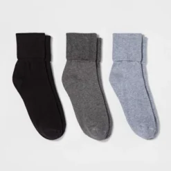 Women's Mary Jane Fold Over Cuff 3pk Crew Socks - A New Day™ Heather 4-10 7 Women's Mary Jane Fold Over Cuff 3pk Crew Socks - A New Day™ Heather 4-10 -A New Day™ GUEST a2bee34e 34fa 4c08 ad4e 8bead6bef8a4