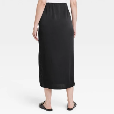 Women's A-Line Maxi Slip Skirt - A New Day™ 3 Women's A-Line Maxi Slip Skirt - A New Day™