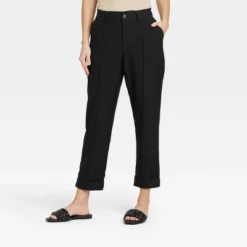 Women's High-Rise Slim Straight Leg Pintuck Ankle Pants - A New Day™ 7 Women's High-Rise Slim Straight Leg Pintuck Ankle Pants - A New Day™ -A New Day™ GUEST a830b9d0 53b8 4176 b5dc 6173169fff33