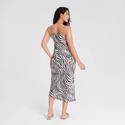 Women's Cowl Neck Midi Slip Dress - A New Day™ 3 Women's Cowl Neck Midi Slip Dress - A New Day™