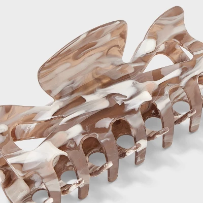 Acrylic Marble Hair Claw Clip - A New Day™ 3 Acrylic Marble Hair Claw Clip - A New Day™