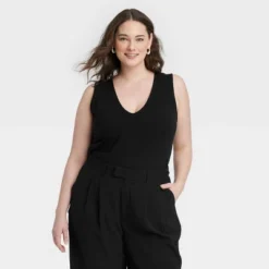 Women's V-Neck Bodysuit - A New Day™ -A New Day™ GUEST b03cc737 363a 4c95 bcbc fdfada5df5bb