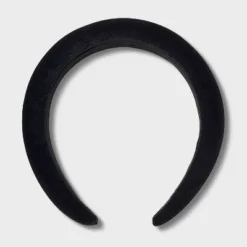 Velvet Padded Headband - A New Day™ Black -A New Day™ GUEST b552a6e7 577d 4f03 b575 c310849e922c