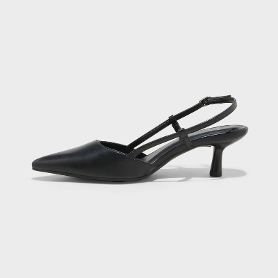 Women's Annette Slingback Heels - A New Day™ 3 Women's Annette Slingback Heels - A New Day™