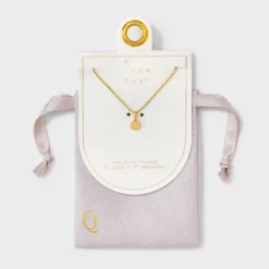 14K Gold Plated Round Initial Pendant Necklace - A New Day™ 41 14K Gold Plated Round Initial Pendant Necklace - A New Day™ -A New Day™ GUEST ba91a2d8 658c 4275 a494 4d9caaede6fe