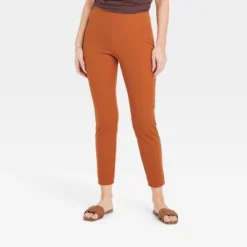 Women's High-Rise Skinny Ankle Pull-On Pants - A New Day™ Brown 8 Women's High-Rise Skinny Ankle Pull-On Pants - A New Day™ Brown -A New Day™ GUEST bbd410cb a6a1 498a 91bb 79fd7a236e4e