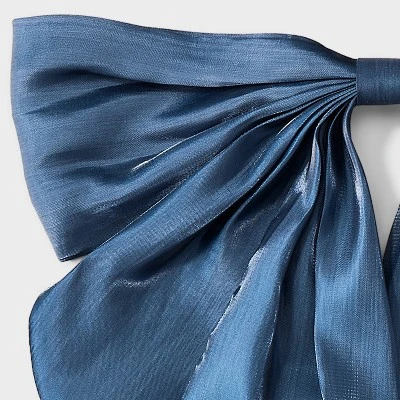 Bow Hair Barrette - A New Day™ Navy 4 Bow Hair Barrette - A New Day™ Navy - Image 2