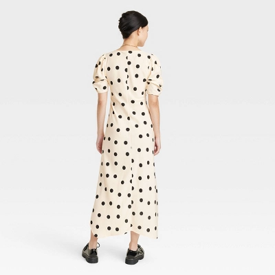 Women's Crepe Short Sleeve Midi Dress - A New Day™ 3 Women's Crepe Short Sleeve Midi Dress - A New Day™