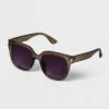 Women's Crystal Square Sunglasses - A New Day™ Olive Green -A New Day™ GUEST c0668717 01aa 4a8a a327 ca4d4b13ed77