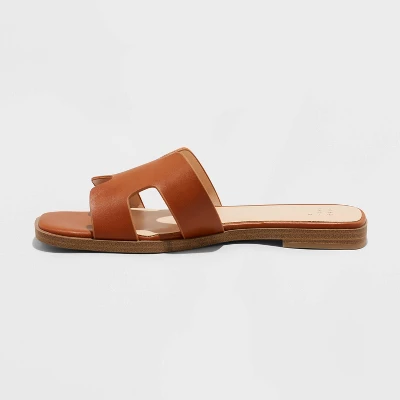 Women's Nina Flat Sandals - A New Day™ 3 Women's Nina Flat Sandals - A New Day™